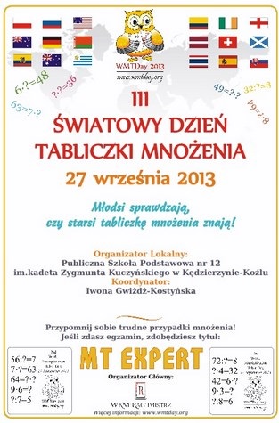 III Światowy Dzień Tabliczki Mnożenia