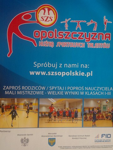 Projekt „Opolszczyzna – kuźnią sportowych talentów”