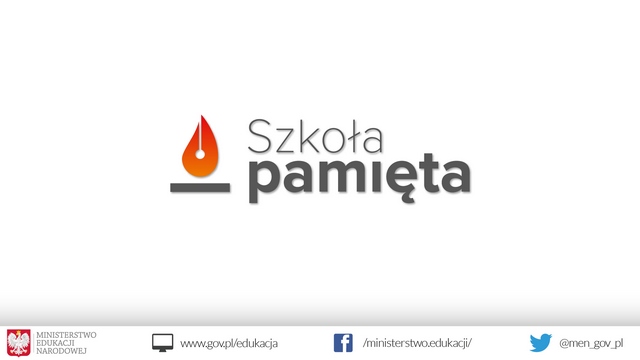 Akcja  MEN „Szkoła pamięta”