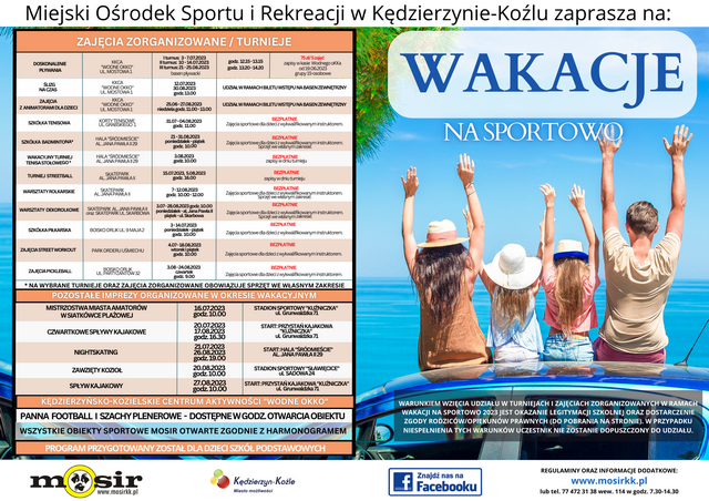 Program Wakacje na sportowo 2023